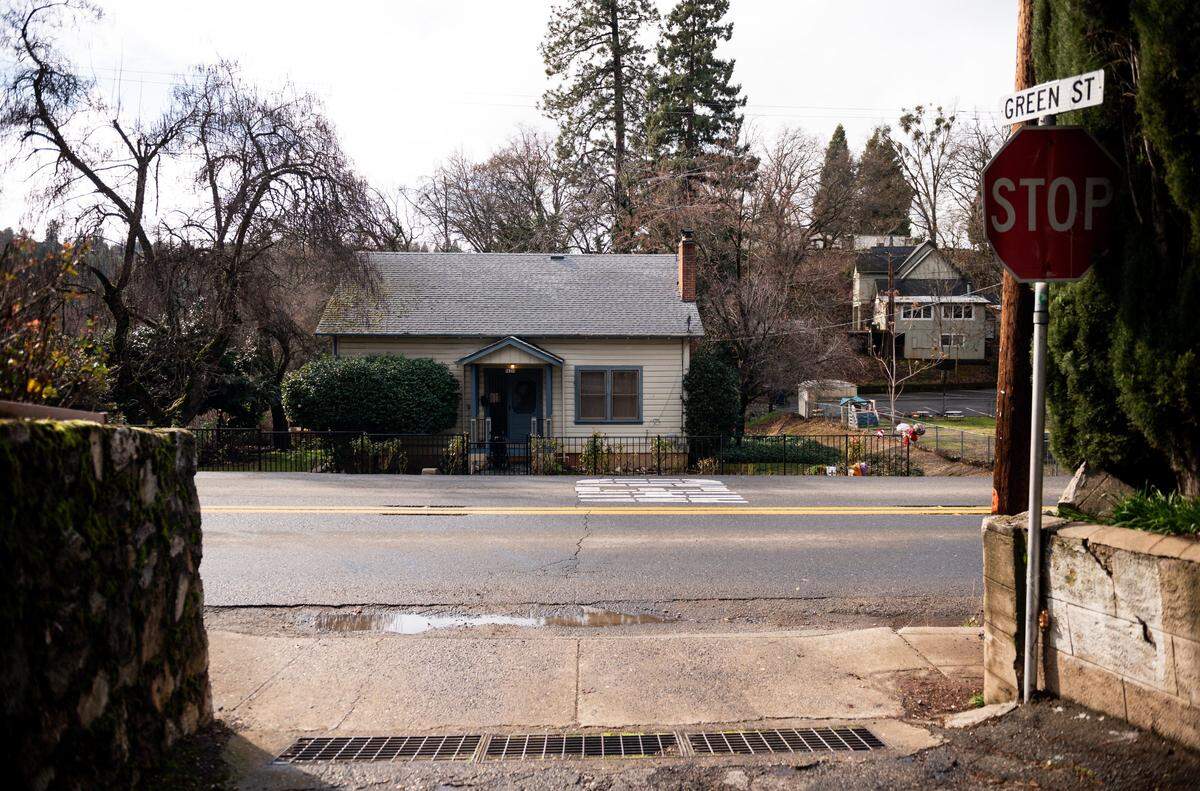 Roman Anthony Lopez’s home on Coloma Street is seen Tuesday, Jan. 14, 2020, in Placerville. Lopez was reportedly last seen Saturday at the home and Sunday Placerville Police announced the boy was found dead after a search of the neighborhood.