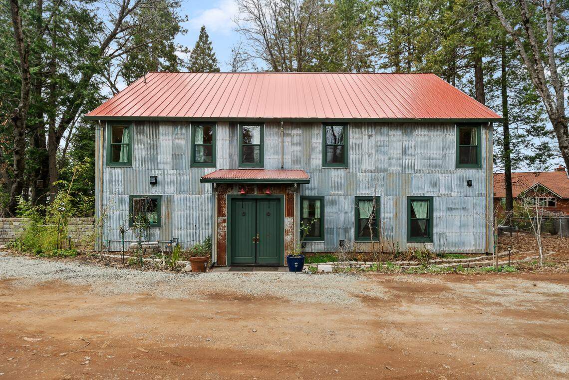 In Nevada City, this home for sale proves you can’t judge a book by its cover.