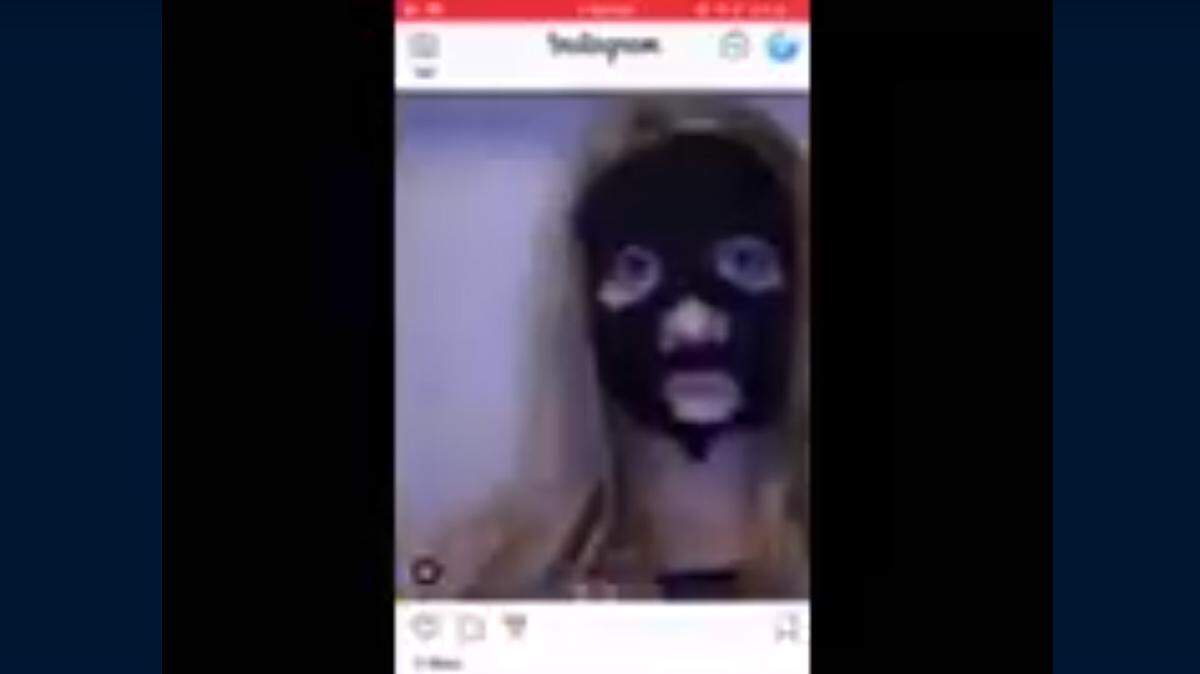 A female appears in a blurry, nine-second video clip posted by Black Lives Matter Sacramento. The Sacramento City Unified School District said it believes she is a student at McClatchy High School.