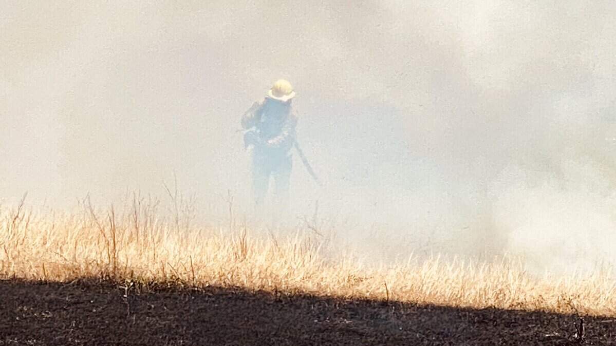 Authorities are responding Friday, June 5, 2020, to a vegetation fire involving outbuildings near Calvine and Bader roads in southeast Sacramento County.