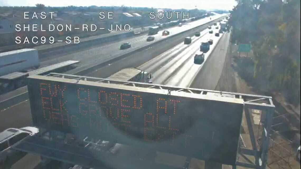 Sacramento-area freeway reopens after shut down by Elk Grove police, CHP. What to know