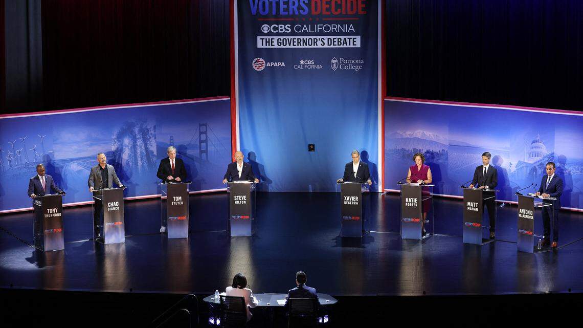 CA governor candidates clash in last debate before primary. Here’s what to know