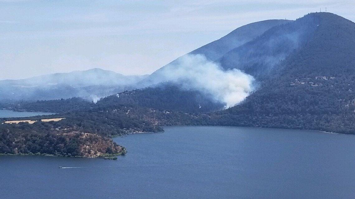 A 33-acre wildfire in Clearlake in Lake County started Thursday afternoon, according to the California Department of Forestry and Fire Protection.