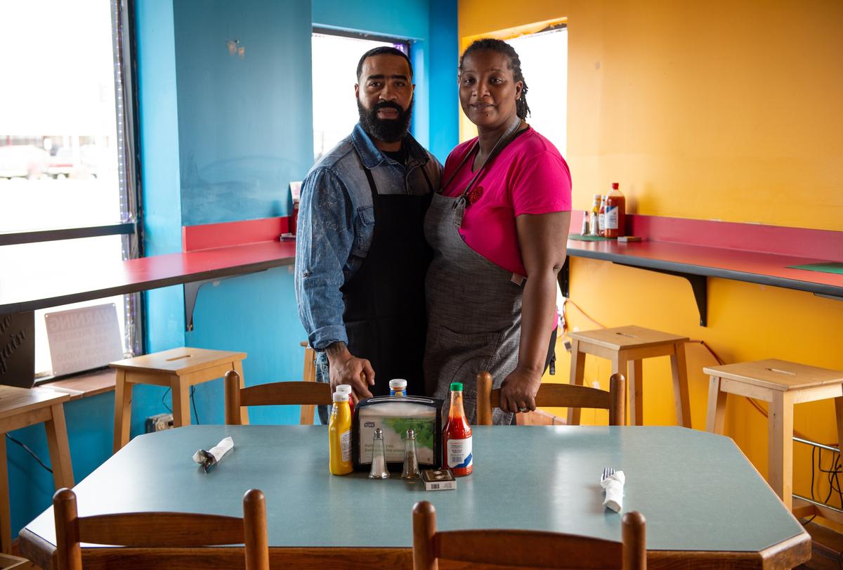 Kevin and Tamar McCree, owners of Colo’s Southern Cafe in North Sacramento, were participants in the Dine-In 2 program. Their restaurant on Del Paso Boulevard closed last month.