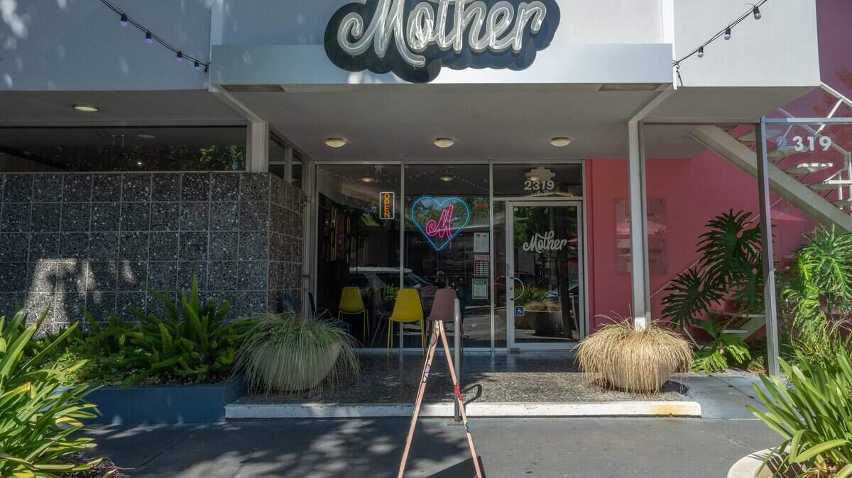 Exterior view of Mother restaurant, owned by chef Robb Venditti, in Sacramento on April 8, 2026.