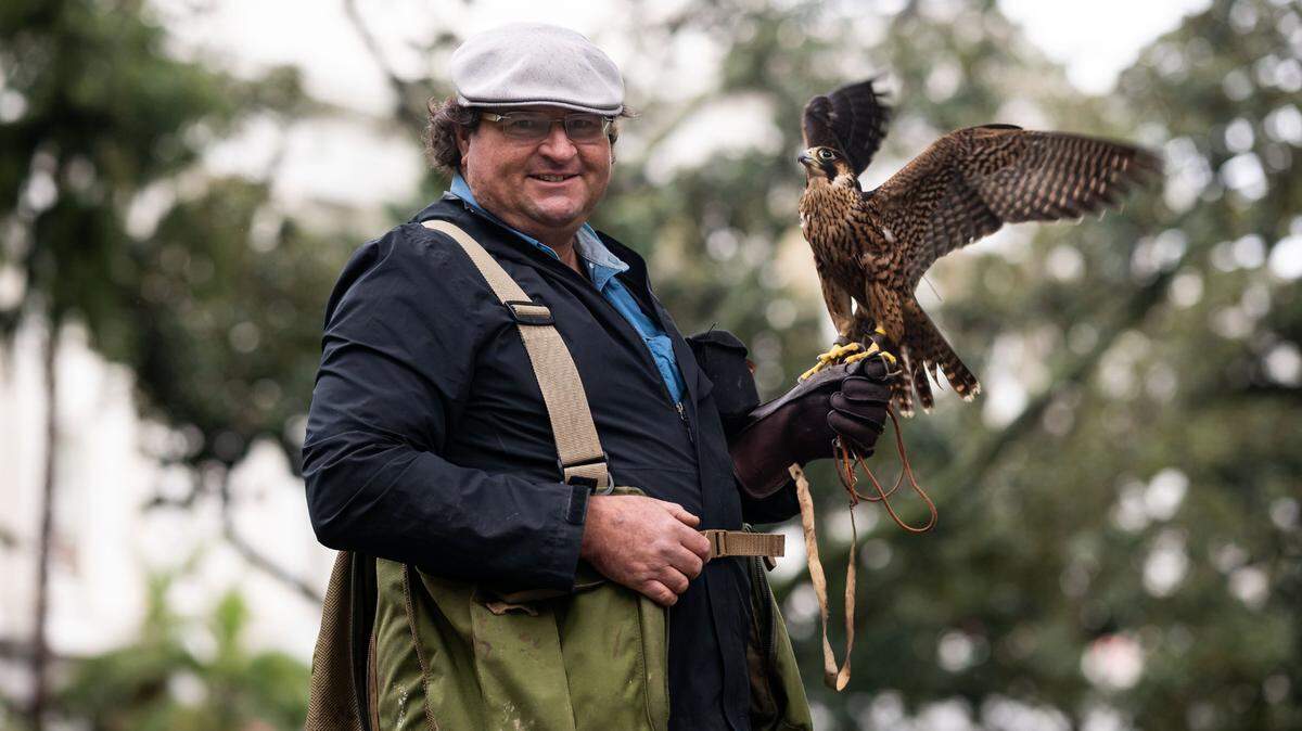 He posted a California falconry test online and was charged with a crime. Was it retaliation?