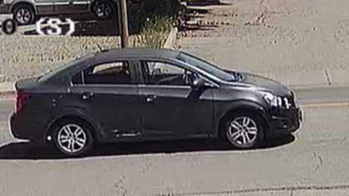 Suspect vehicle
