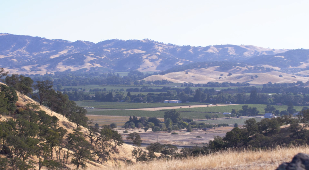 The Patwino Worrtla Kodoi Dihi Open Space Park in Fairfield, California. The site is sacred to the Patwin people and was named by the Yocha Dehe Wintun Nation.