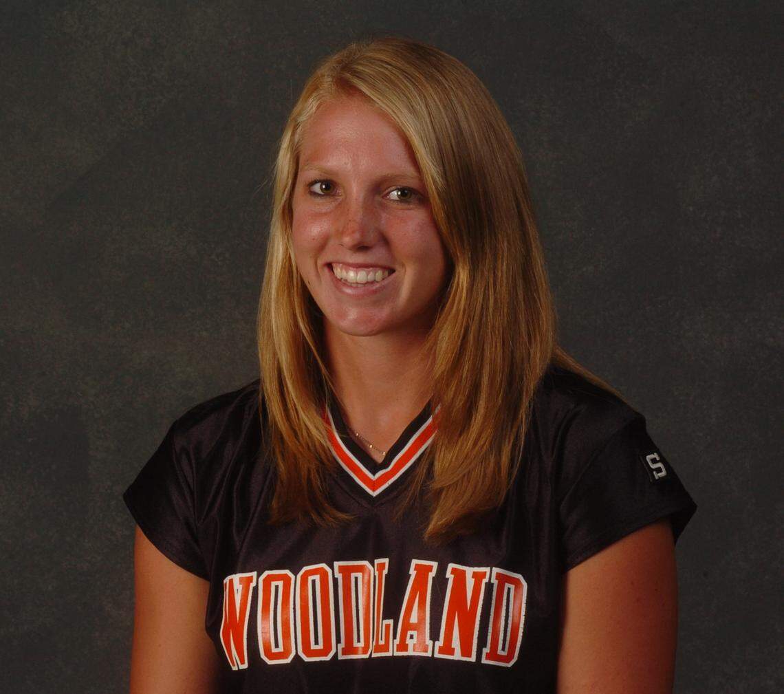 Alyssa Nakken made The Bee’s All-Metro girls softball team as player at Woodland High School in 2007 and 2008.