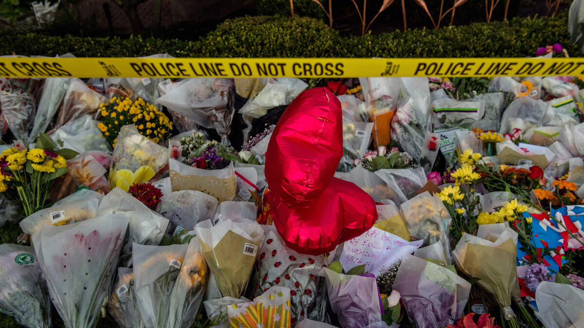 A makeshift memorial on Tuesday outside the Tree of Life synagogue in Pittsburgh where 11 congregants were shot to death on Saturday. The New York Times
