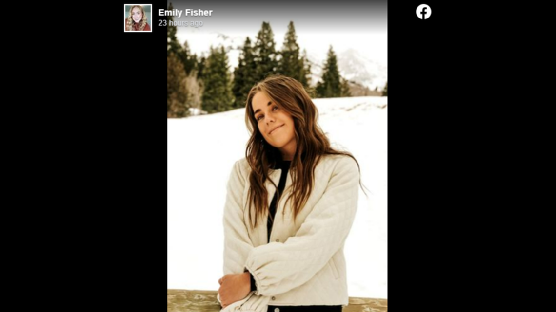 A Utah college student died after a head-on crash while driving home for the weekend, media reports say. 