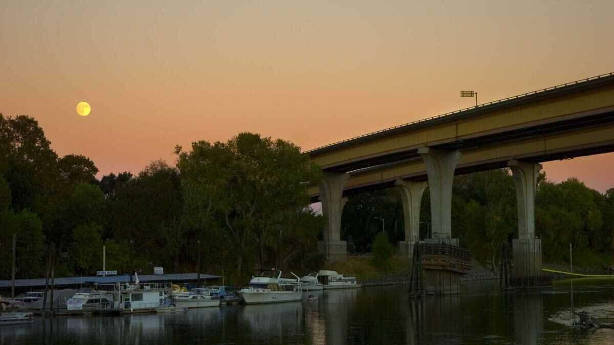 A section of bridge on Southbound Interstate 5 photographed in 2007. Motorists are being warned to anticipate delays on Interstate 5 near Sacramento National Airport over the next two months as Caltrans begins roadway construction in the area starting Saturday night.