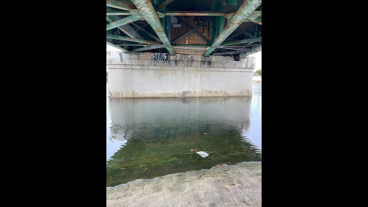 Human remains were found in a shed-like structure under a bridge, California officials said.