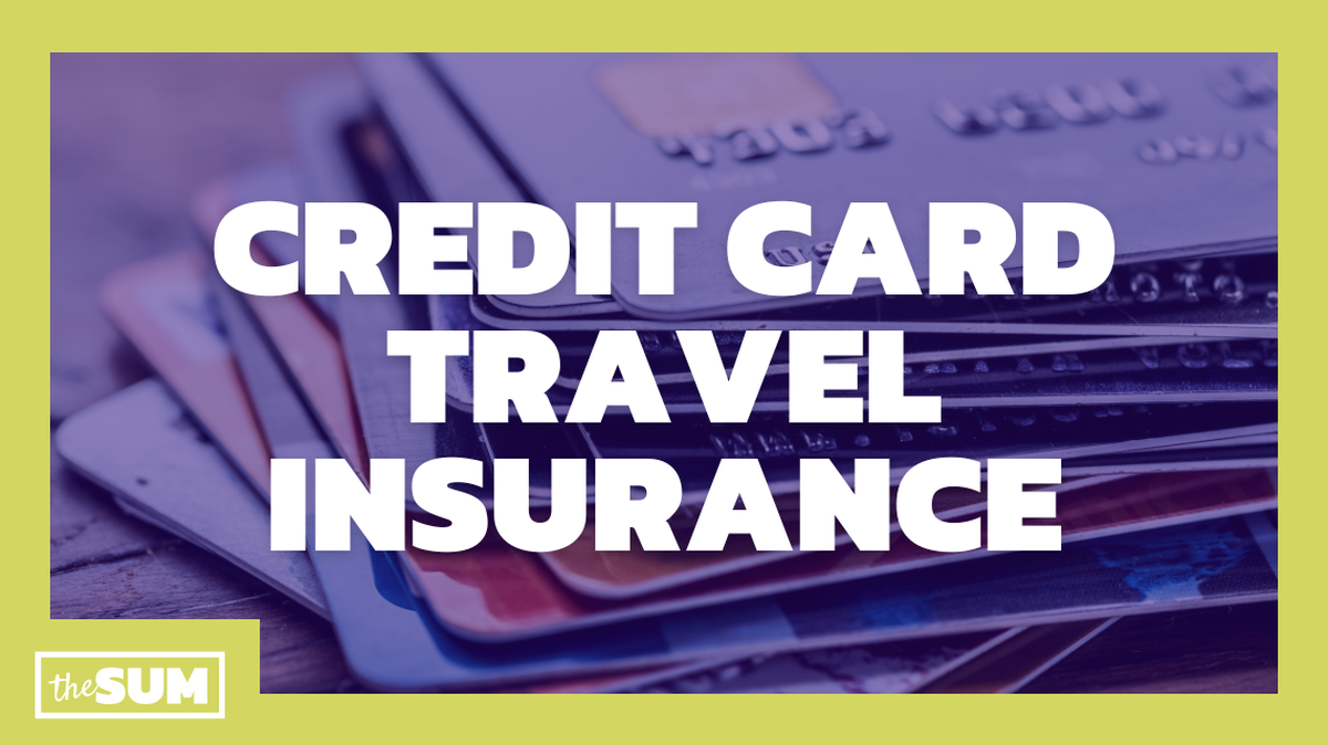 Credit card travel insurance