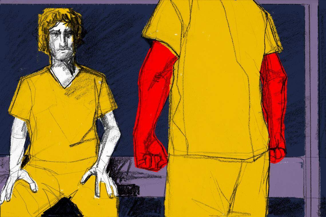 Ernest Brock had been assigned a frightening cellmate three days after he was arrested.