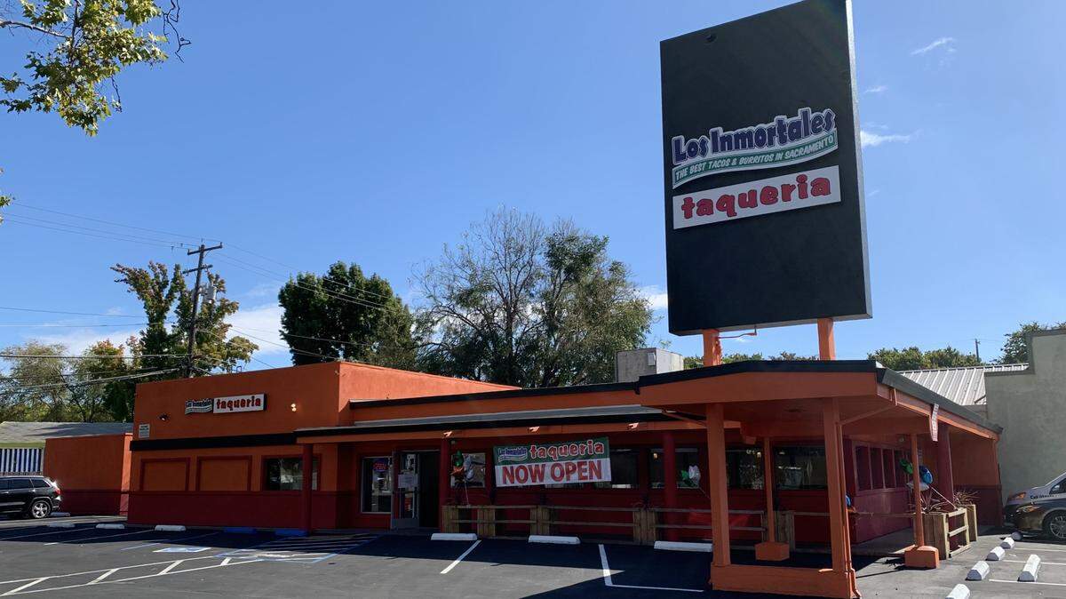 Los Inmortales Taqueria Cocina Mexicana opens a fourth location in the Sacramento area on Sept. 25, 2023, at 501 Broadway in Upper Land Park. The restaurant took over the storefront of the former brick and mortar Vietnamese restaurant Pho Ivy II.