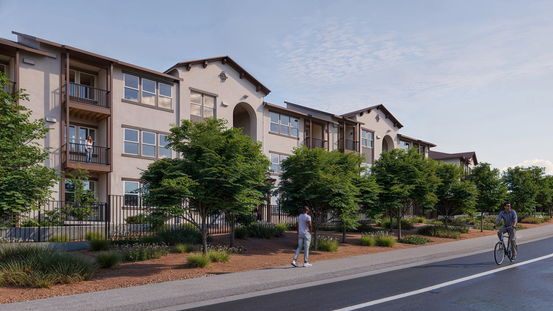 A 180-unit apartment complex is proposed in Folsom, consisting of one- and two-bedroom apartments. It goes before the Folsom Planning Commission on Wednesday, April 29.