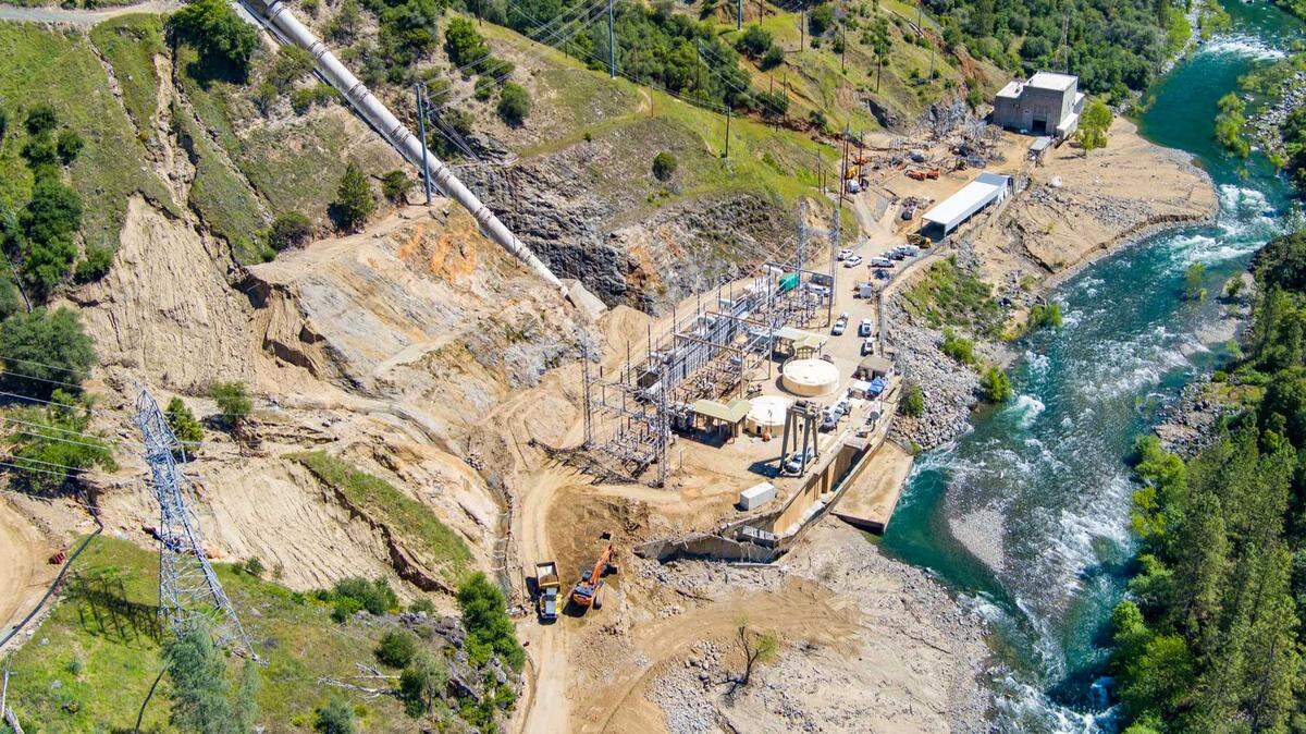 Yuba Water Agency selected GFT Inc. to conduct engineering and design services related to the penstock pipe that ruptured above New Colgate Powerhouse along the North Yuba River in Dobbins, California Feb. 13.
