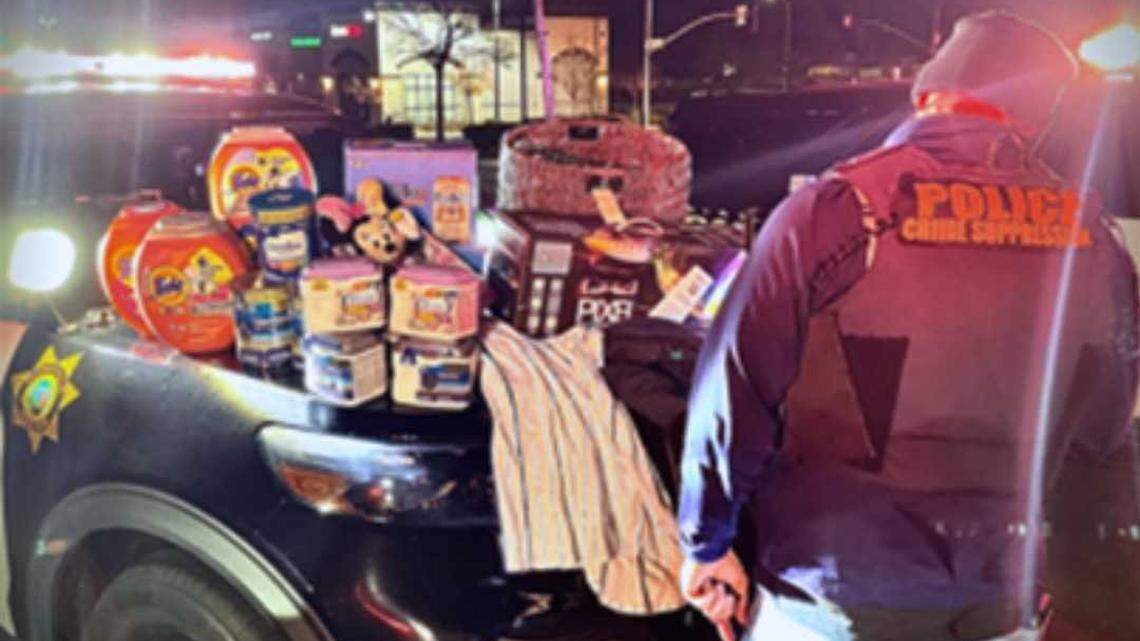 The California Highway Patrol and Roseville Police Department arrested 27 people accused of stealing and recovered thousands of dollars of merchandise in an operation in which extra officers patrol areas around retailers.