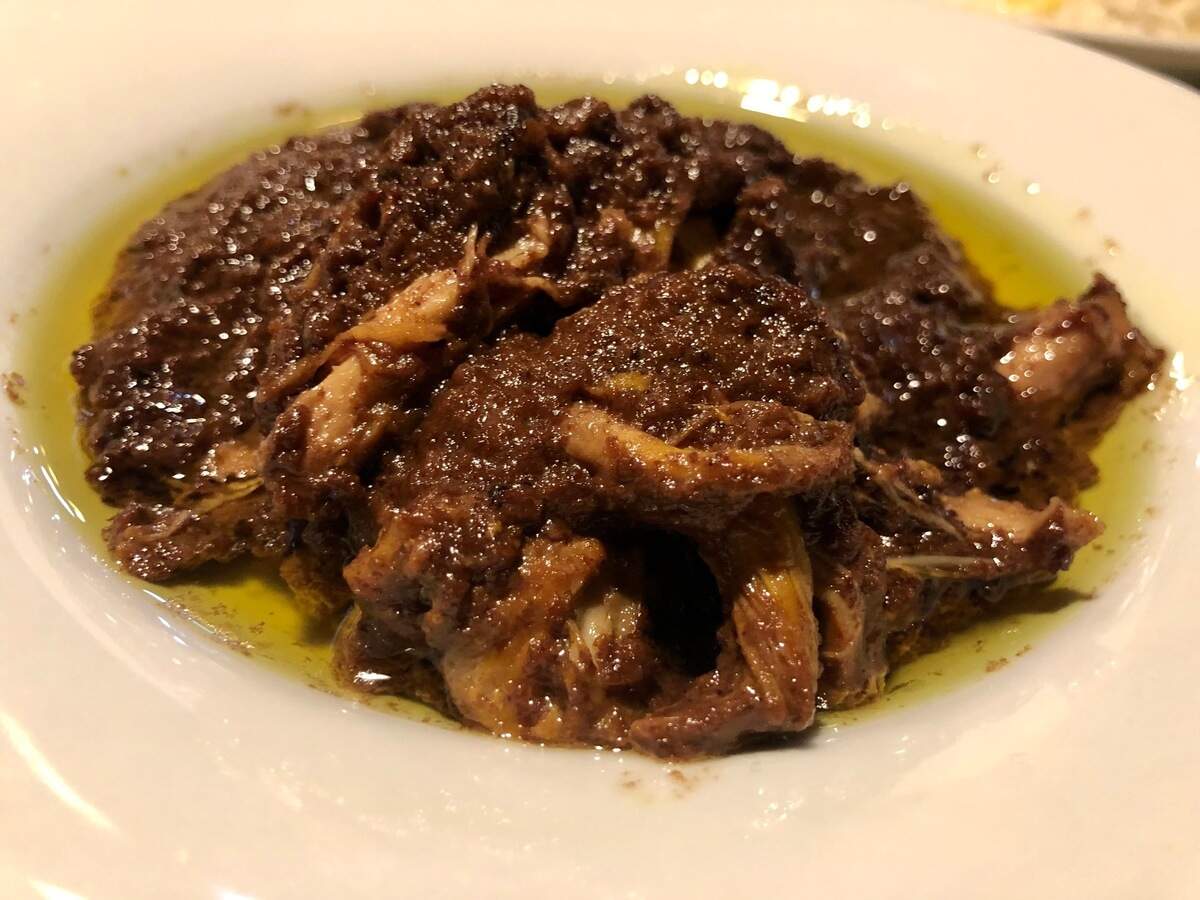 Kolbeh Kabob Restaurant specializes in Persian dishes such as fesenjān, a pomegranate-chicken stew.
