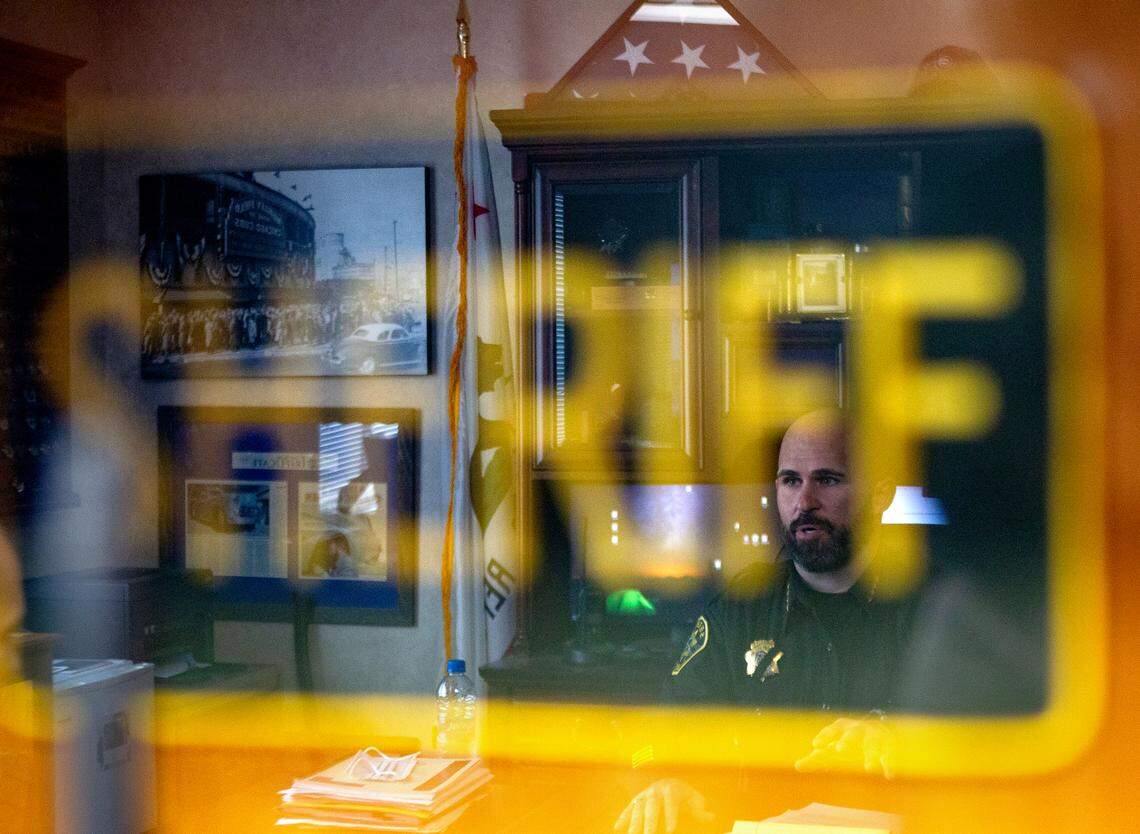 Del Norte County Sheriff Erik Apperson acknowledged recently firing a corrections officer after investigators learned he was offering gifts to incarcerated women and had kissed and inappropriately touched one of them.