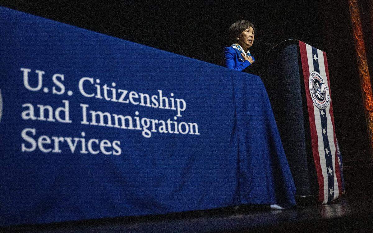 Congresswoman Doris Matsui, D-Sacramento, attends a naturalization ceremony at Memorial Auditorium where more than 800 people took the oath to become U.S. citizens on Wednesday.