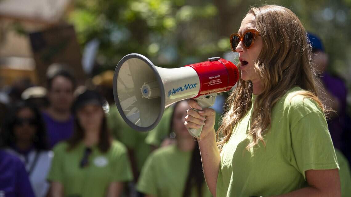 California state scientists picket for raises, end to Newsom’s RTO mandate