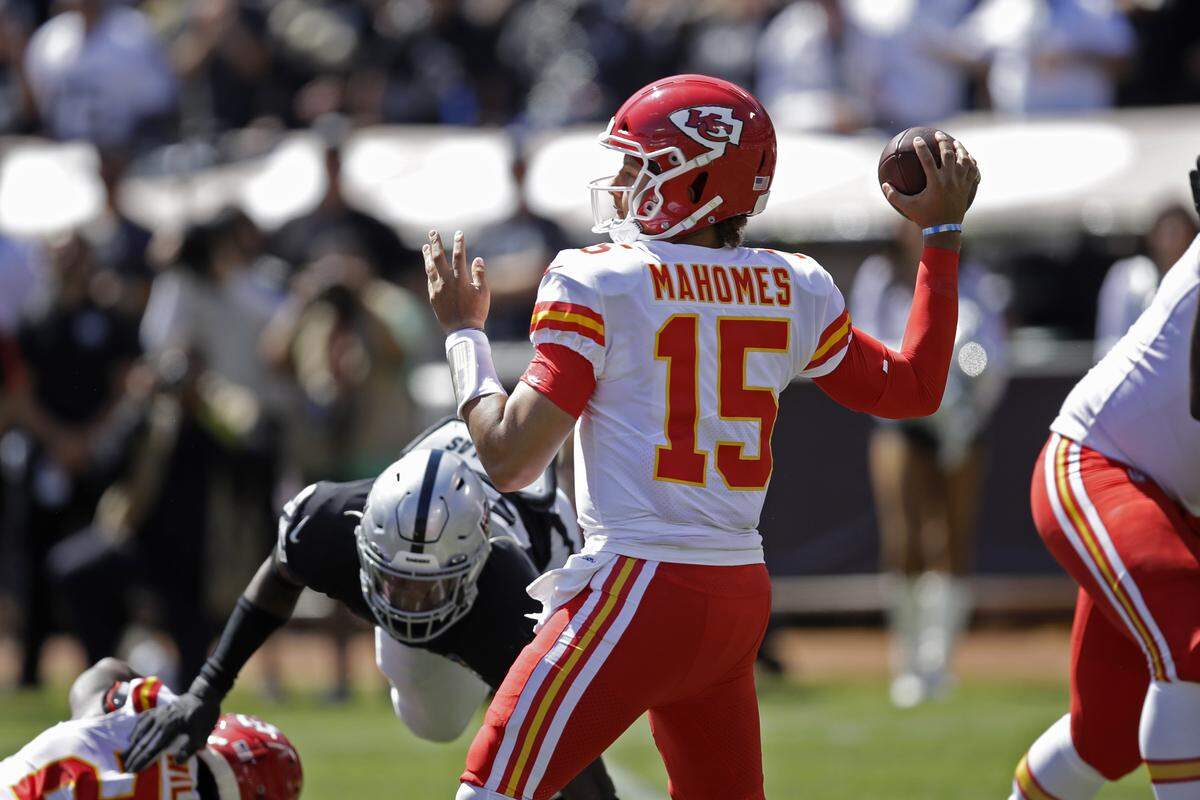 Kansas City quarterback Patrick Mahomes and the Chiefs’ offense has struggled in back to back losses with defenses playing tight man coverage outside.