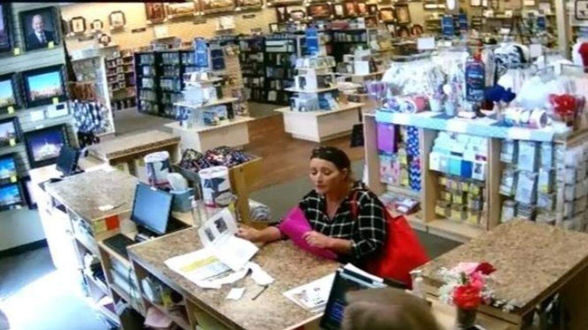 A woman shown in a store surveillance photo seeking donations from Utah businesses for an 8-year-old boy’s heart surgery has no connection to the family, and he had the surgery years ago, Harrisville police say.