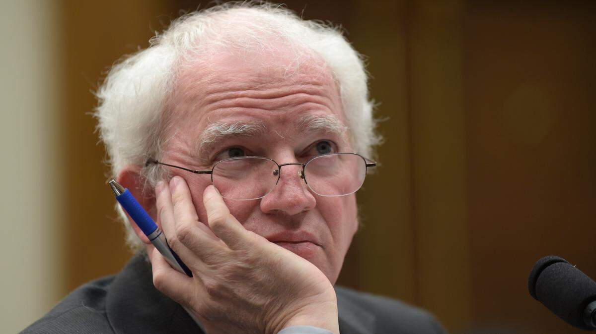 FILE - In this March 16, 2017 file photo, Chapman School of Law professor John Eastman testifies on Capitol Hill in Washington. Eastman, the law professor who spoke during President Donald Trump’s Washington, D.C., rally before the attack on the U.S. Capitol, has retired from a California university where there have been demands for his ouster. The president of Chapman University in Southern California says, Thursday, Jan. 14, 2021, Eastman’s retirement is effective immediately and both sides agree to not engage in legal actions. (AP Photo/Susan Walsh, File)
