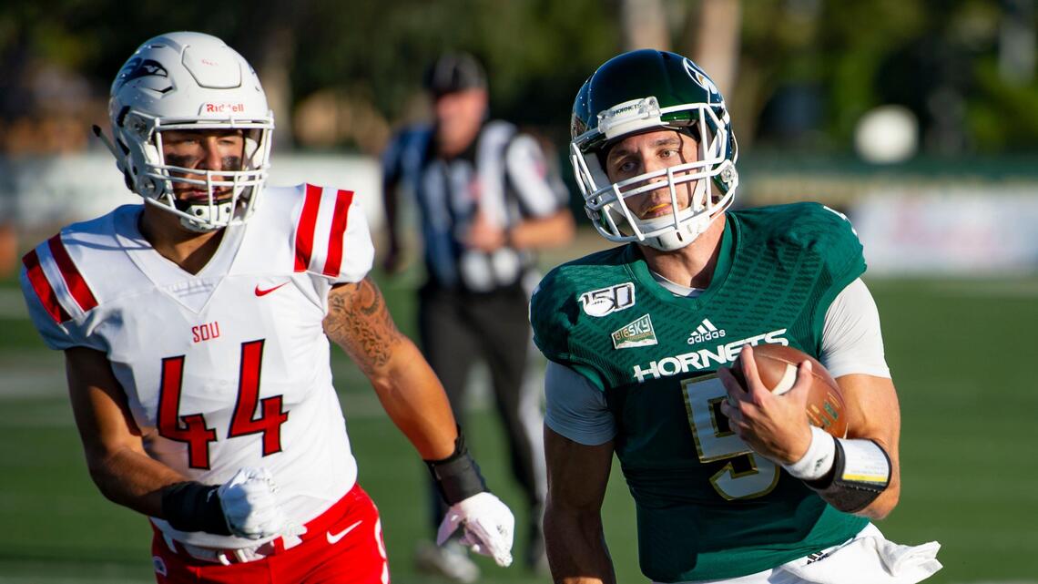 No nerves this time as Troy Taylor starts new era as Sac State football coach in record-setting opener