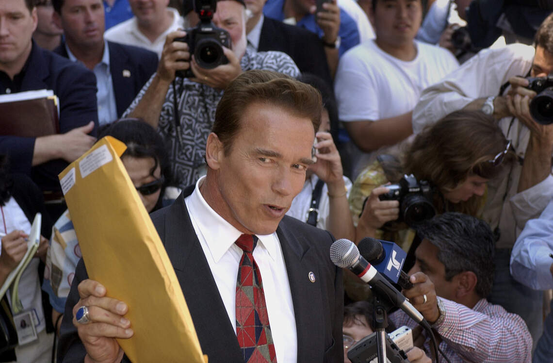 Photos | CA Governor Schwarzenegger’s campaign, inauguration