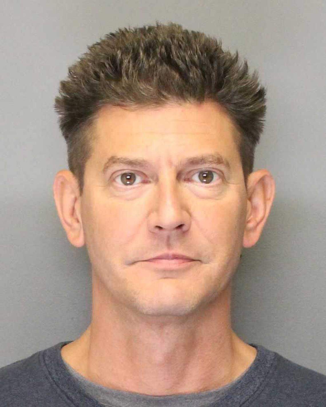 Kevin Douglas Limbaugh, 48, seen in his booking photo from 2018, has been identified as the man who shot and killed Davis police officer Natalie Corona, 22, on Thursday, January 10, 2019. Limbaugh was killed by an apparent self-inflicted gunshot wound to the head after a manhunt by police ended as his rental property at 501 E Street in downtown Davis, a block from where Corona was slain.
