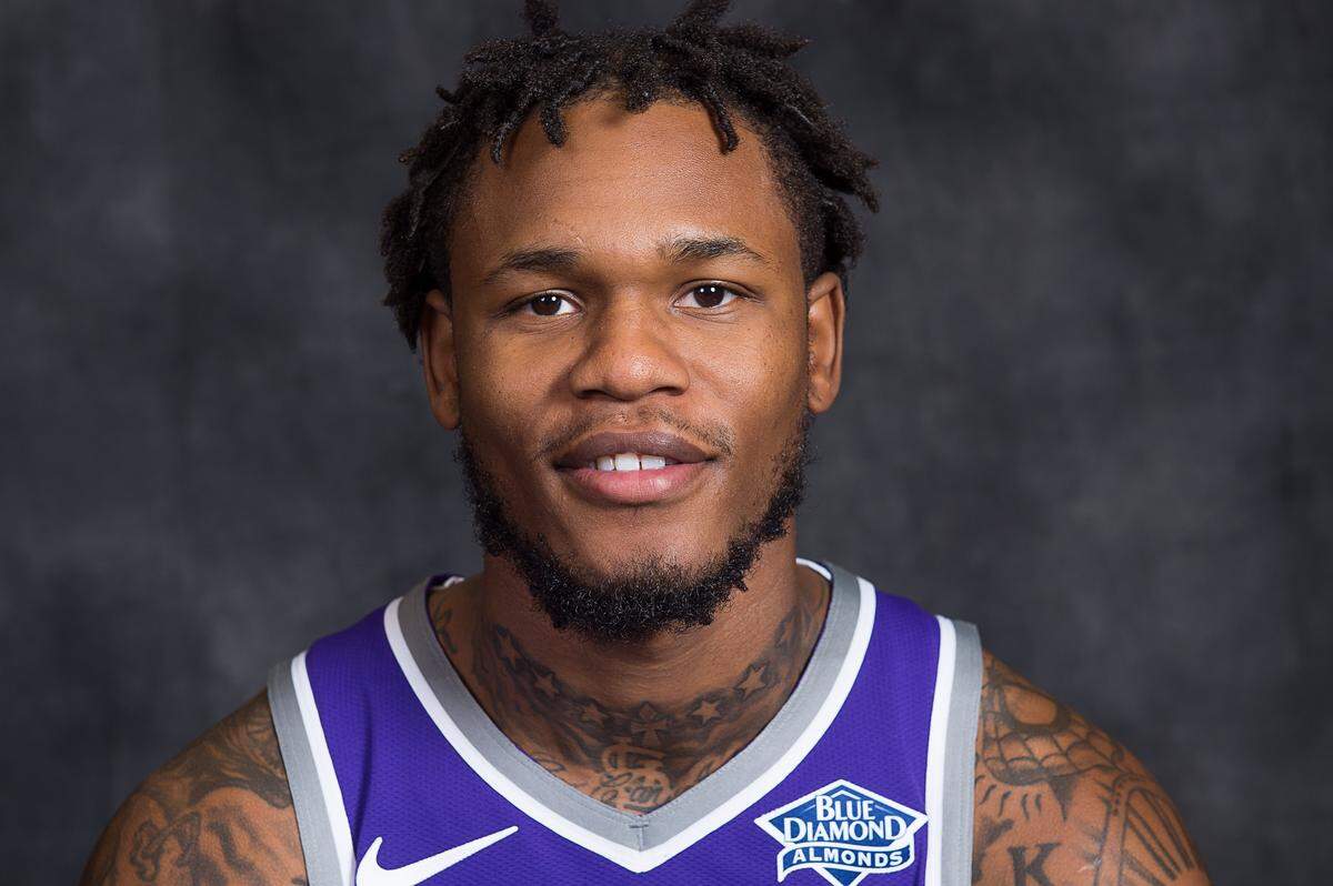 Ben McLemore during Kings media day at Golden 1 Center on Sept. 24 in Sacramento.