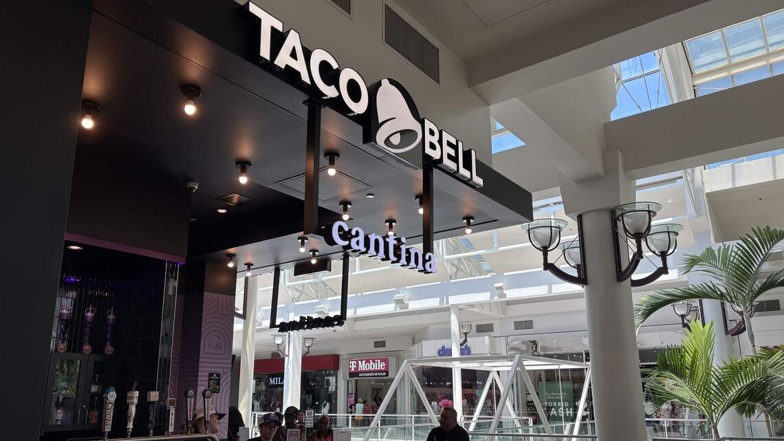 Taco Bell Cantina opens at Arden Fair, bringing alcohol options to mall