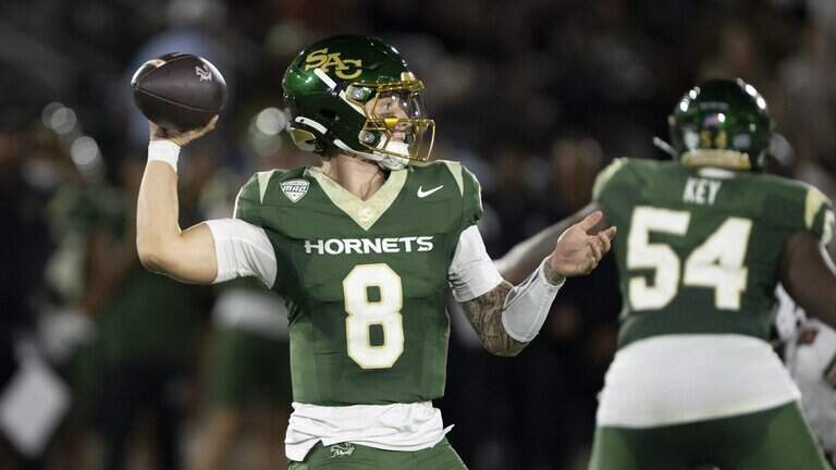 Sac State QB Jackson Sharman has been battered and bruised but won’t stay down