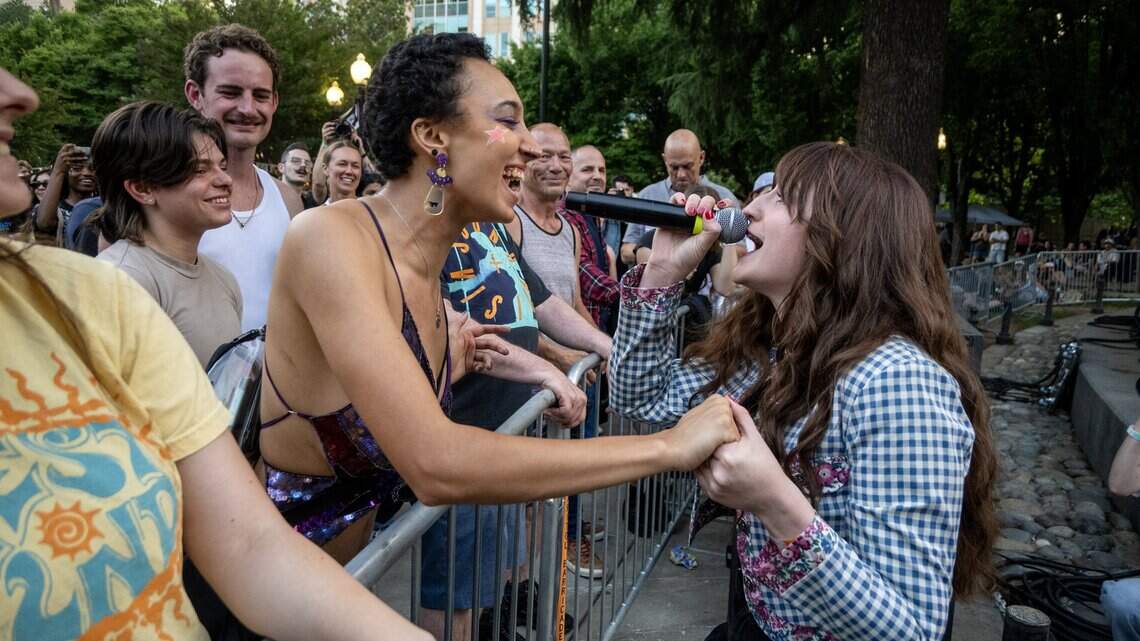 See the vibe on the first night as Concerts in the Park returns to Sacramento