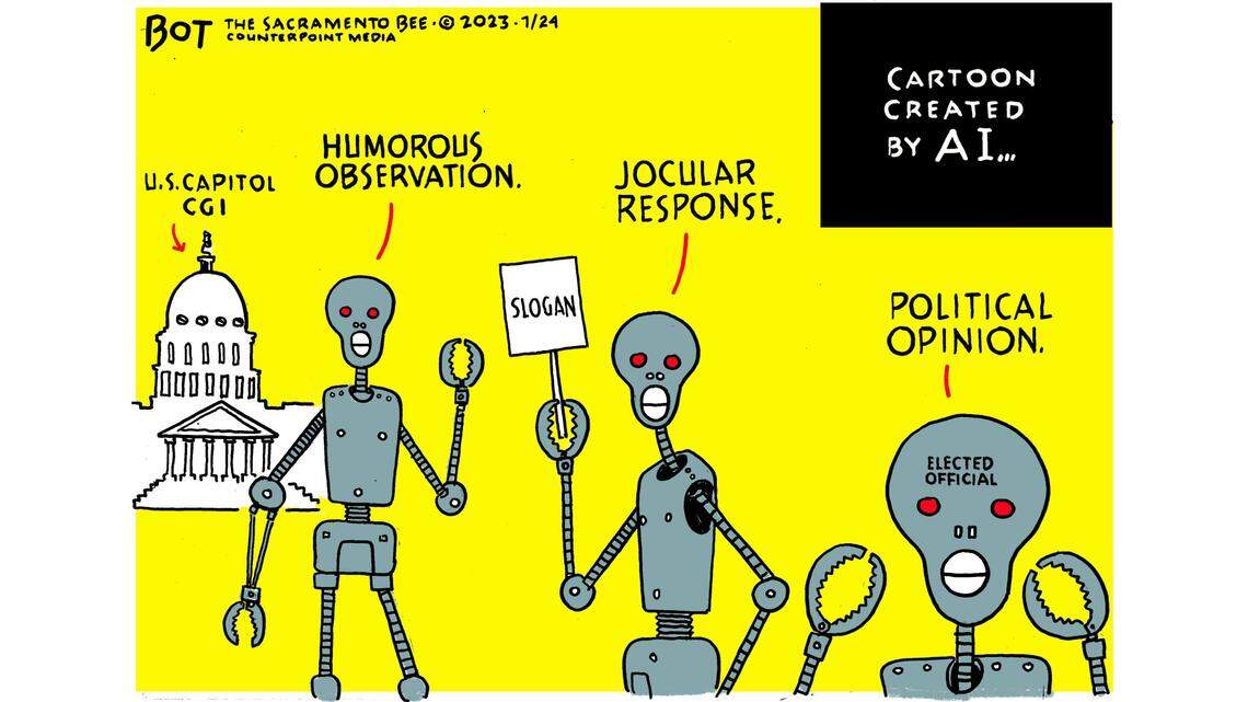Jack Ohman: AI takes over...everything!