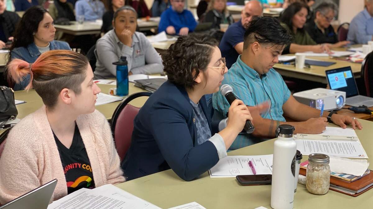 Participants attend a Sacramento County Complete Count Committee Gathering.