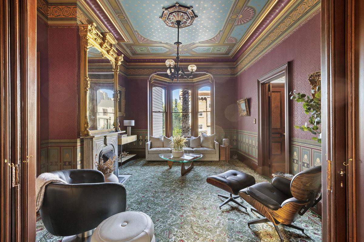 The San Francisco 1884 Italianate Victorian is listed for about $2 million.