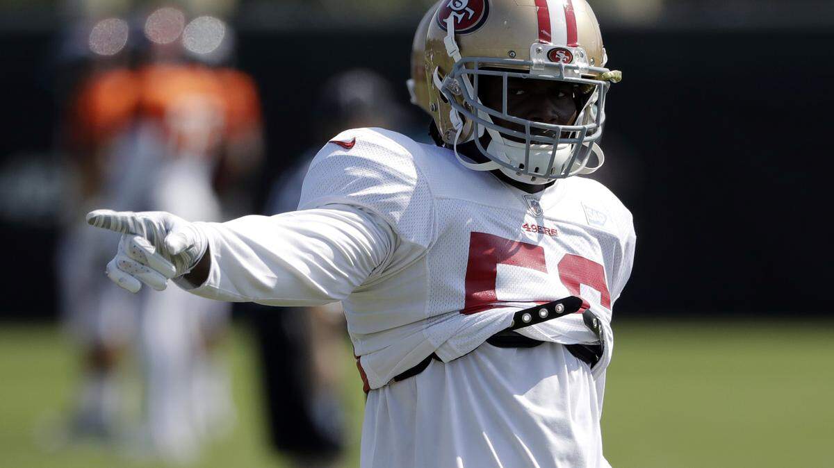 The 49ers drafted Reuben Foster to be their "Mike" linebacker. However, he played "Will" last season to much acclaim and the loose plan for the future may be to have him stay at "Will."