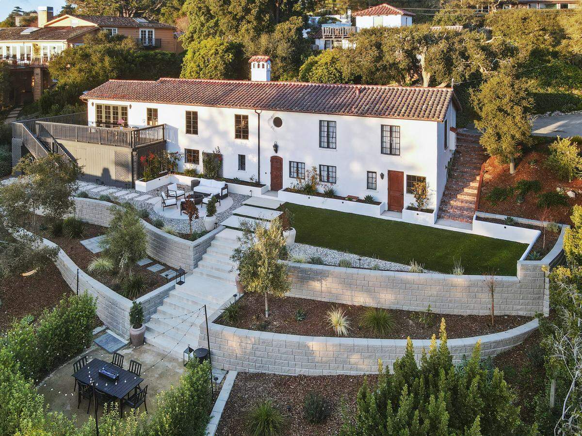 The home built in 1935 by architect Guy O. Koepp as his personal residence is for sale for $4.45 million. The property spans nearly a half acre.