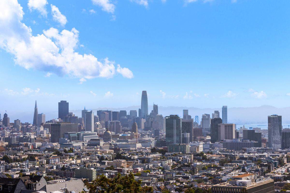 For $899,000, you get panoramic San Francisco views but the living space is only 719 square feet.