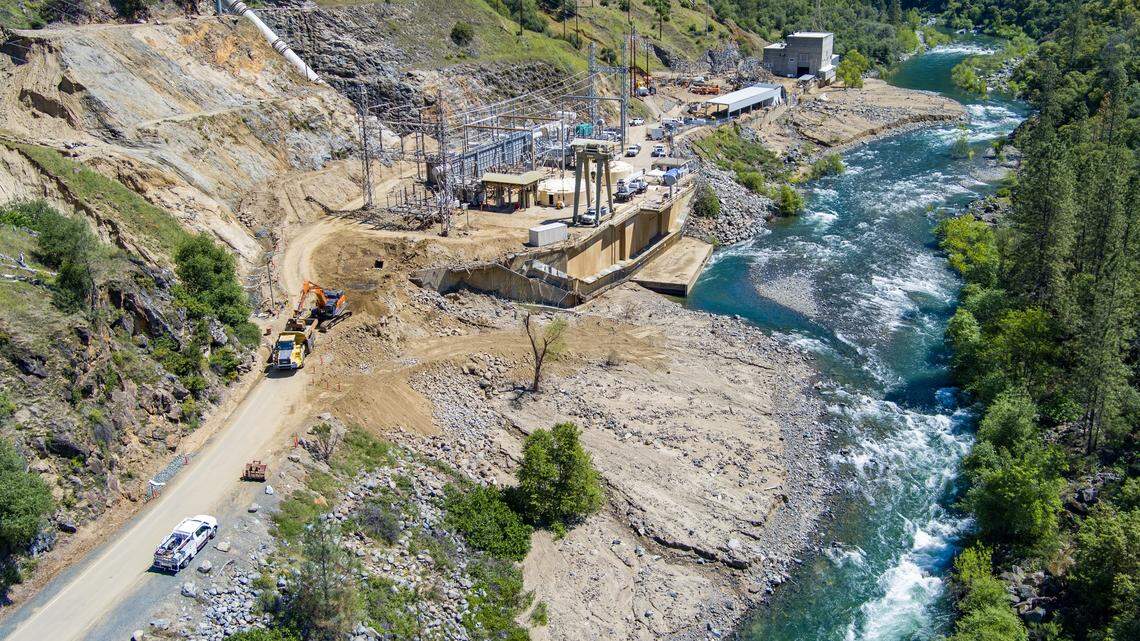 River cleanup begins after Yuba pipe rupture. Expect cloudy water, officials say