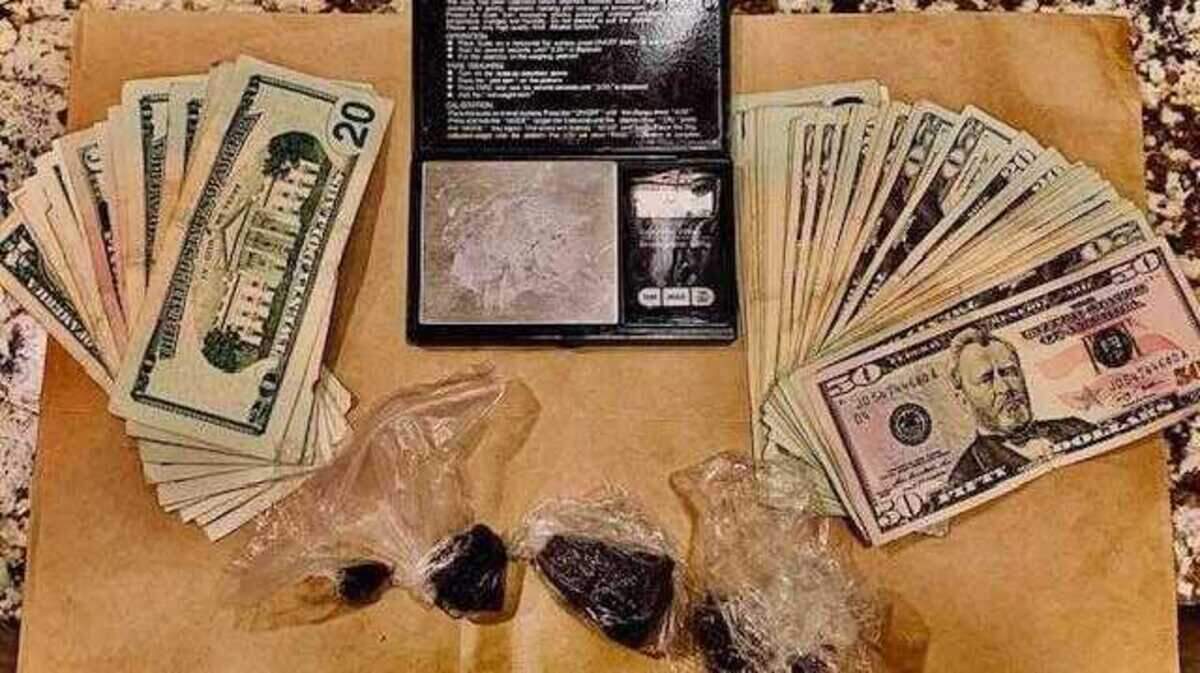 Items seized by Sacramento County probation officers during a sweep Wednesday, Nov. 13, 2019.