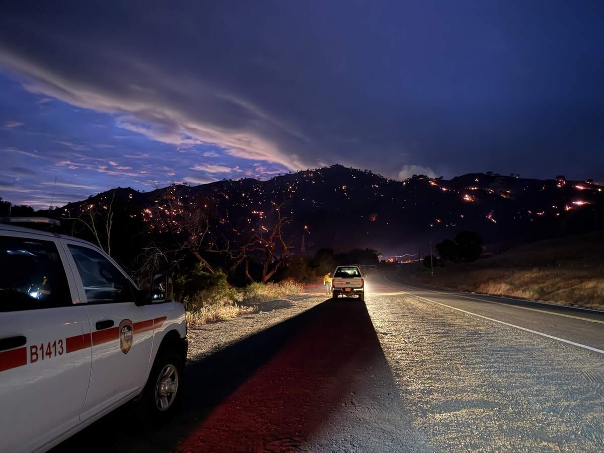 The Putah Fire just west of Winters in Yolo County had reached 30% containment by Wednesday morning and hadn’t expanded in acreage overnight, Cal Fire said. The fire began Monday morning after a prescribed burn escaped near Highway 128.