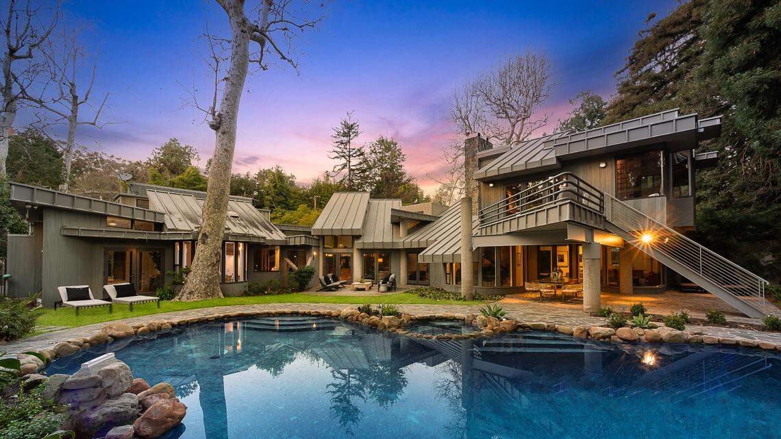 ‘Old meets new’ inside this uniquely designed California estate for sale. Take a look