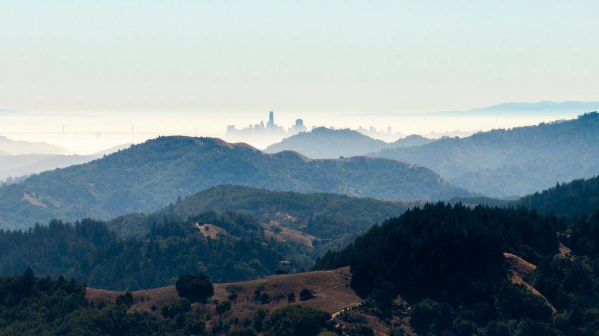 Mount Zion Ranch sits on 437 acres of untouched wilderness, but also has San Francisco skyline views, for $10 million.