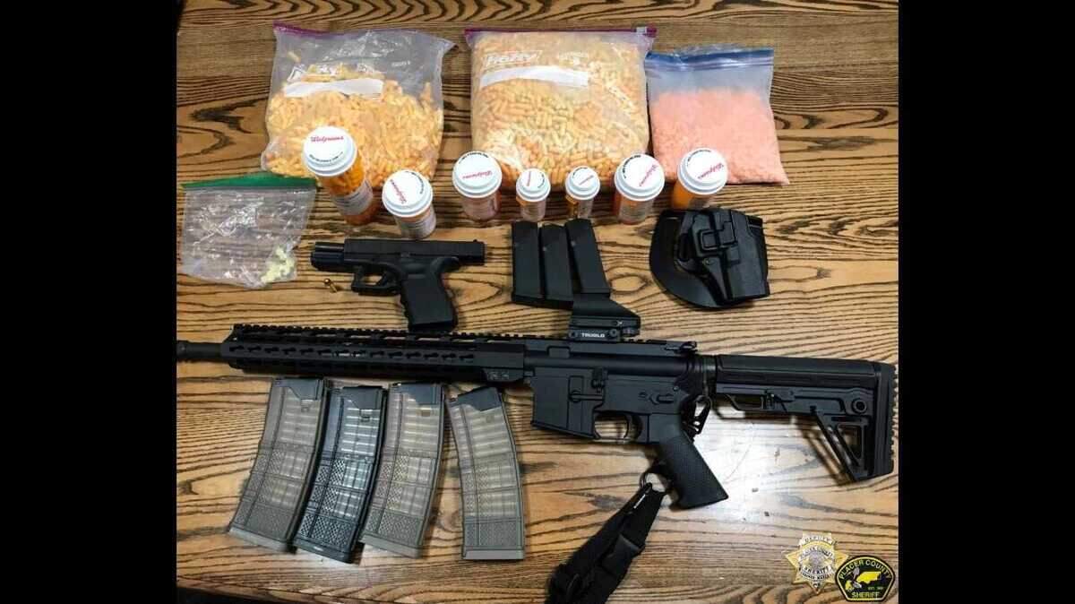 An Oregon man was arrested in Tahoe City last week after walking into a movie theater with a loaded gun on his hip, the Placer County Sheriff’s Office said.