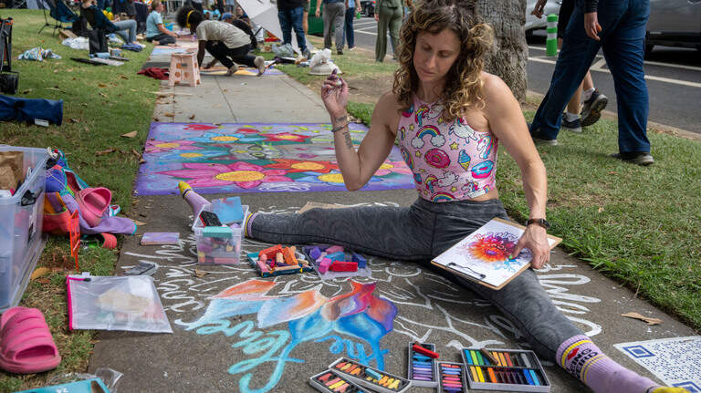 Sacramento’s annual Chalk Art & Music Festival returns this Labor Day weekend